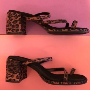 🖤Chunky Cheetah Heels🖤